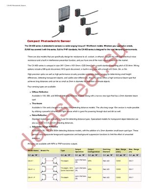 CX-482 datasheet  